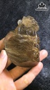 Tác Phẩm Đá Thạch Anh Tóc Vàng Cao 76 Ngang 52,9 Sâu 32,5 (mm) 147,7gr