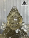 Tác Phẩm Hoàng Thần Tài Đá Thạch Anh Tóc Vàng Cao 199 Ngang 112 Sâu 95 (mm) 2463gr