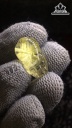 Tỳ Hưu Đá Thạch Anh Tóc Vàng Cao 20,4 Ngang 12 Sâu 8,5 (mm) 3,6gr