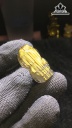 Tỳ Hưu Đá Thạch Anh Tóc Vàng Cao 28 Ngang 15,3 Sâu 12,5 (mm) 10gr