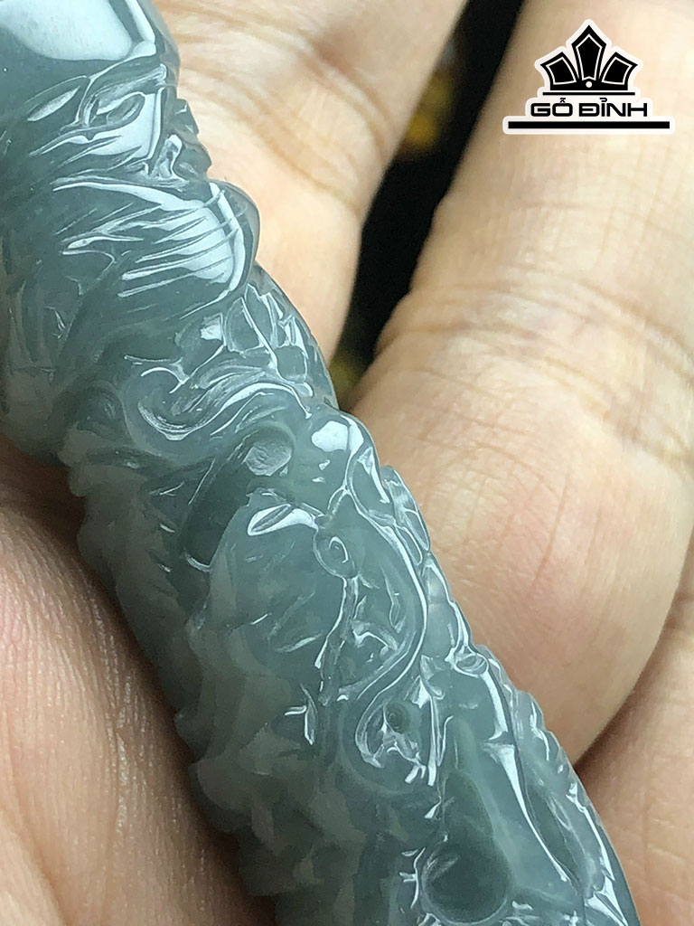 Trụ Rồng Đá Cẩm Thạch Cao 66 Ngang 16 Sâu 14 (mm) 32gr