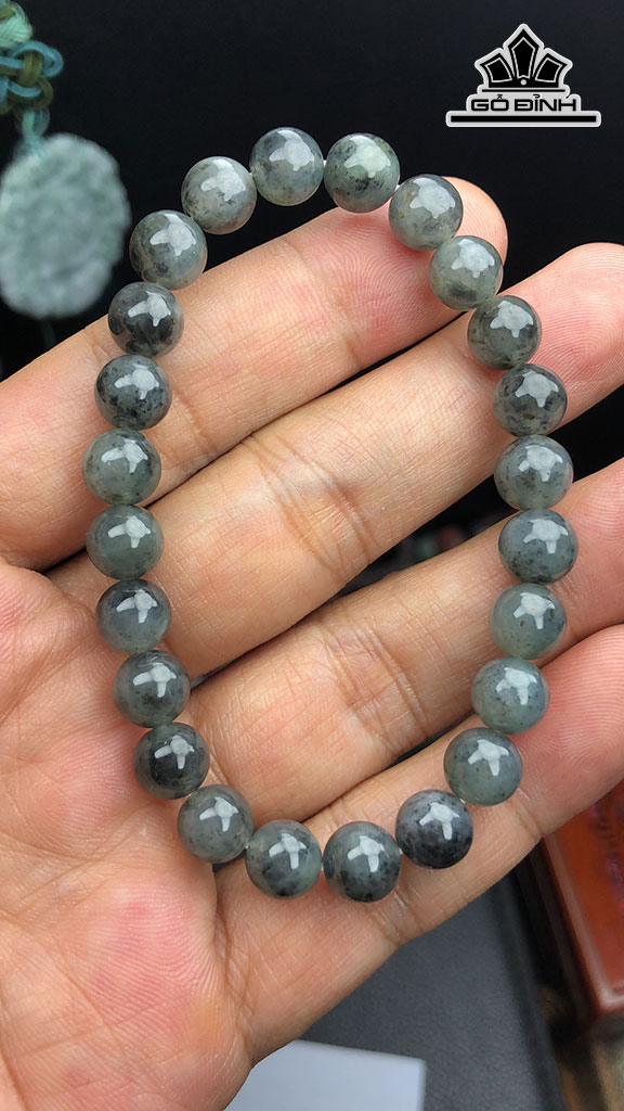Vòng Tay Đá Thạch Anh Đường Kính Hạt 7,9 (mm) 20gr