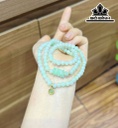 Chuỗi Đá Cẩm Thạch (Jadeite) Đường Kính Hạt 5,3 (mm)