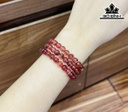 Chuỗi Đá Thạch Anh Tóc Đỏ Đường Kính Hạt 7 (mm)
