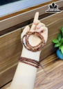 Chuỗi Đá Thạch Anh Tóc Nâu Đường Kính Hạt 4,7-5,7 (mm)