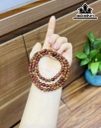 Chuỗi Đá Thạch Anh Tóc Nâu Đường Kính Hạt 4,7-5,7 (mm)