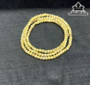 Chuỗi Đá Thạch Anh Tóc Vàng Đường Kính Hạt 4 (mm)