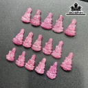 Mặt Dây Chuyền Quan Âm Đá Ruby Cao 2,8 (cm)