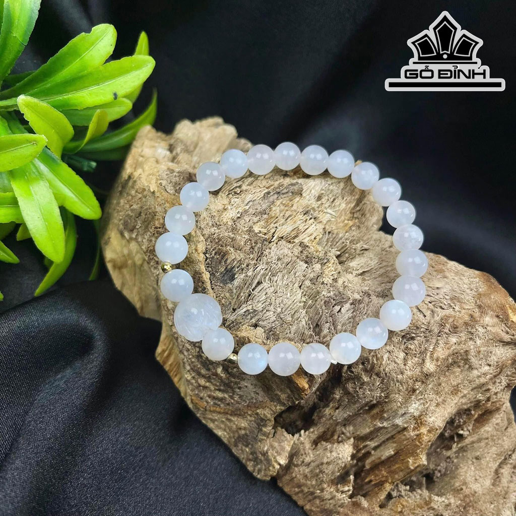 Vòng Tay Đá Thạch Anh Đường Kính Hạt 7 (mm)