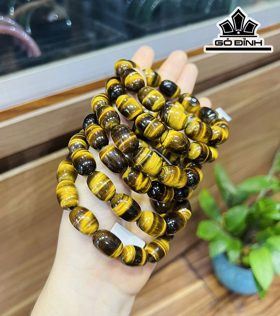 Vòng Tay Đá Thạch Anh Đường Kính Hạt 11 (mm)