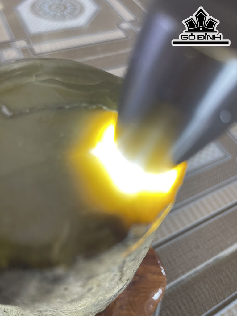 Hốc Gỗ Hóa Thạch Cao 24 (cm) 3,1kg