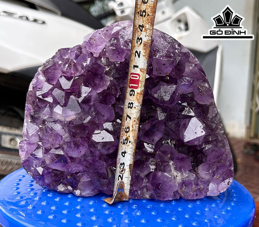 Hốc Đá Thạch Anh Tím Cao 14 Ngang 18 (cm) 4,4kg