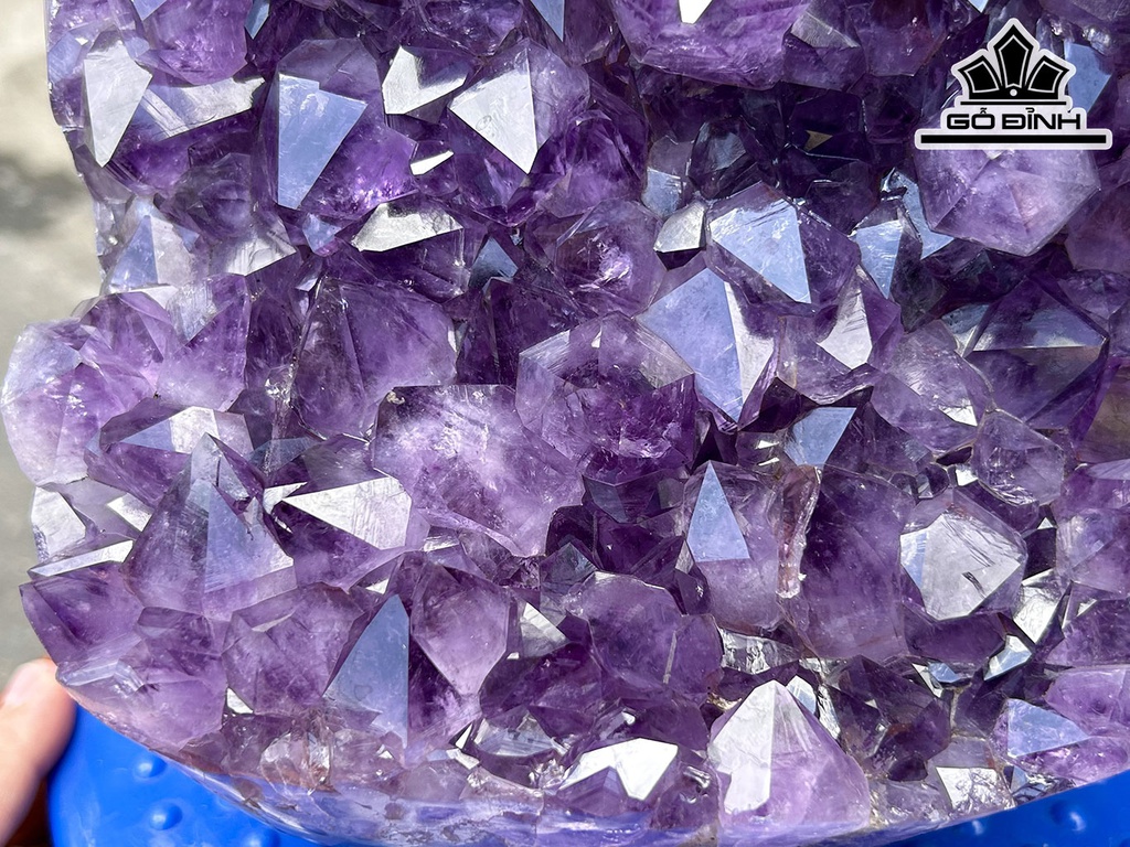 Hốc Đá Thạch Anh Tím Cao 23 (cm) 5,3kg