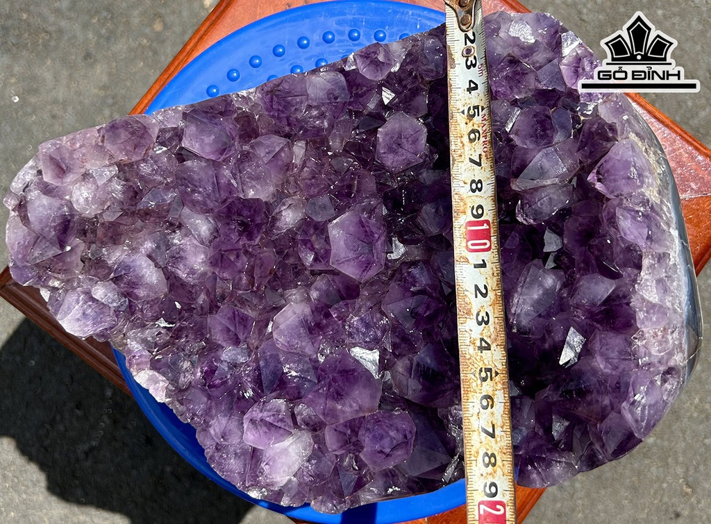 Hốc Đá Thạch Anh Tím Cao 23 (cm) 5,3kg