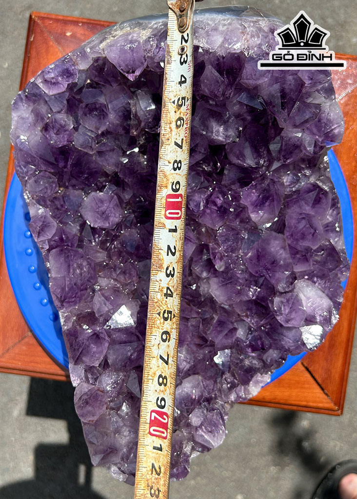 Hốc Đá Thạch Anh Tím Cao 23 (cm) 5,3kg