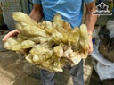 Tác Phẩm Đá Thạch Anh Vàng Cao 55 Ngang 50 (cm) 39,95kg