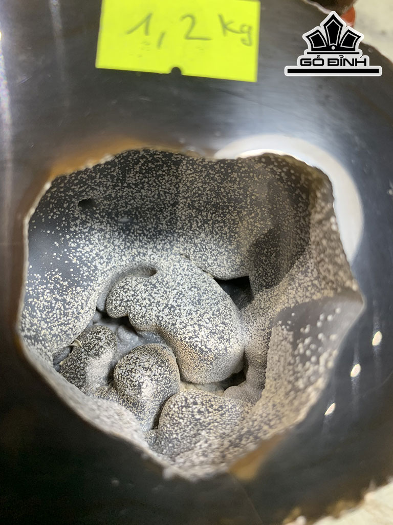 Bát Tụ Bảo Đá Mã Não Cao 11,5 Ngang 12,5 Sâu 14,5 (cm) 1,2kg