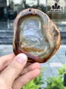 Di Lặc Đá Mã Não Cao 8,6 Ngang 7,6 Sâu 1 (cm)