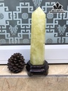 Trụ Đá Thạch Anh Vàng Cao 26,8 Ngang 7 Sâu 7 (cm) 1,3kg