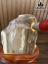 Tác Phẩm Gỗ Hóa Thạch Cao 28 Ngang 20 (cm) 2,5kg