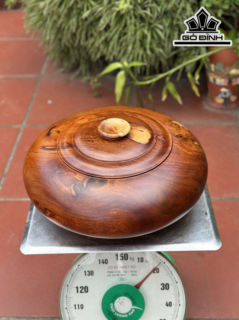 Chum Phú Quý Gỗ Hương Cao 20 Đường Kính 42 (cm)