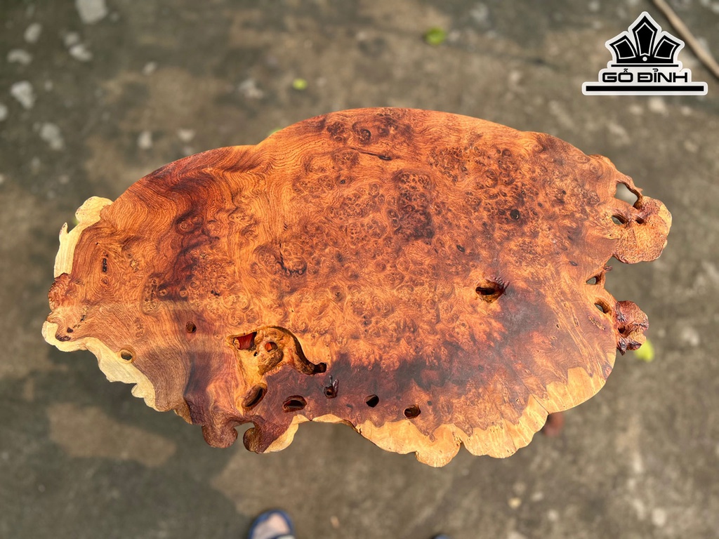 Khay Trà Gỗ Nu Hương Cao 3,5 Ngang 70 Sâu 42 (cm)