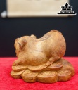 Tượng Heo Phong Thủy Gỗ Pơ Mu Cao 14 Ngang 20 Sâu 20 (cm)