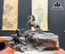 Tượng Ngựa Phong Thủy (Nhất Mã Phi Thiên) Gỗ Bách Xanh Cao 52 Ngang 92 Sâu 58 (cm)