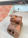 Tượng Heo Phong Thủy Gỗ Trắc Cao 16 Ngang 12 Sâu 16 (cm)