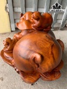 Tượng Heo Mẫu Tử Gỗ Hương Ngang 50 Cao 34 Sâu 48 (cm)