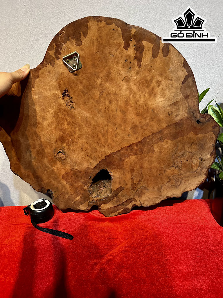 Diện Đạt Ma Gỗ Xá Xị Cao 52 Ngang 46 Sâu 10 (cm)