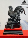 Tượng Gà Trống Phong Thủy Gỗ Trắc Cao 50 Ngang 40 Sâu 26 (cm)