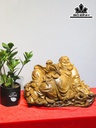 Tượng Phật Di Lặc Gỗ Sưa Cao 28 Ngang 40 Sâu 22 (cm)