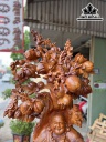 Tượng Phật Di Lặc Ngũ Phúc Gỗ Hương Cao 116 Ngang 66 Sâu 40 (cm)