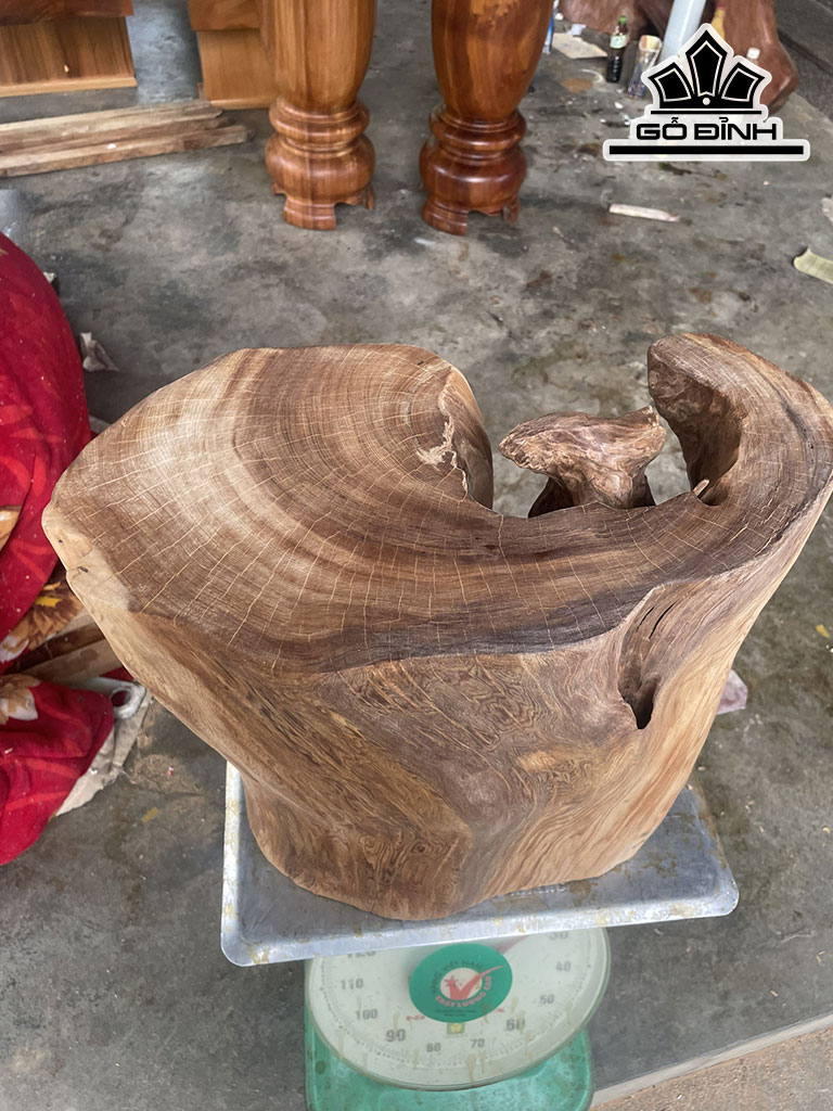 Đôn Gỗ Gỗ Ngọc Am Cao 44 Ngang 43 Sâu 23 (cm)