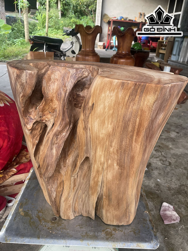 Đôn Gỗ Gỗ Ngọc Am Cao 44 Ngang 43 Sâu 23 (cm)