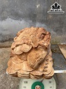 Tượng Thiềm Thừ Gỗ Ngọc Am Cao 26 Ngang 41 Sâu 29 (cm)