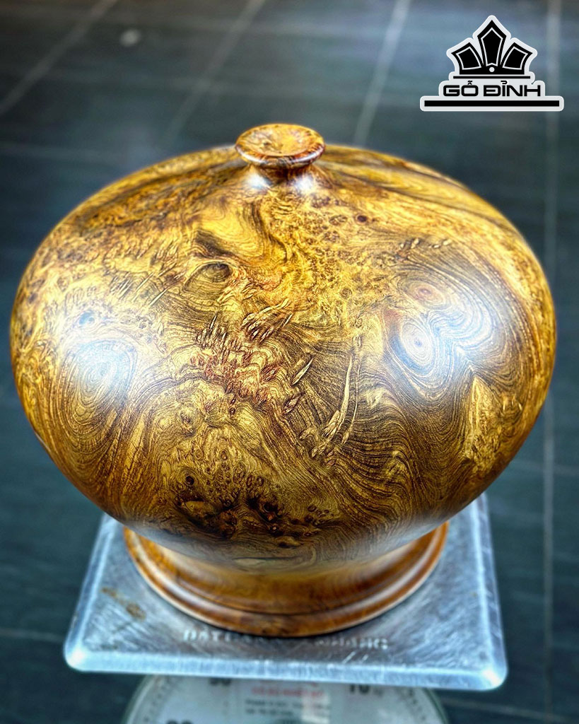 Chum Phú Quý Gỗ Nu Hương Cao 34 Đường Kính 37 (cm)