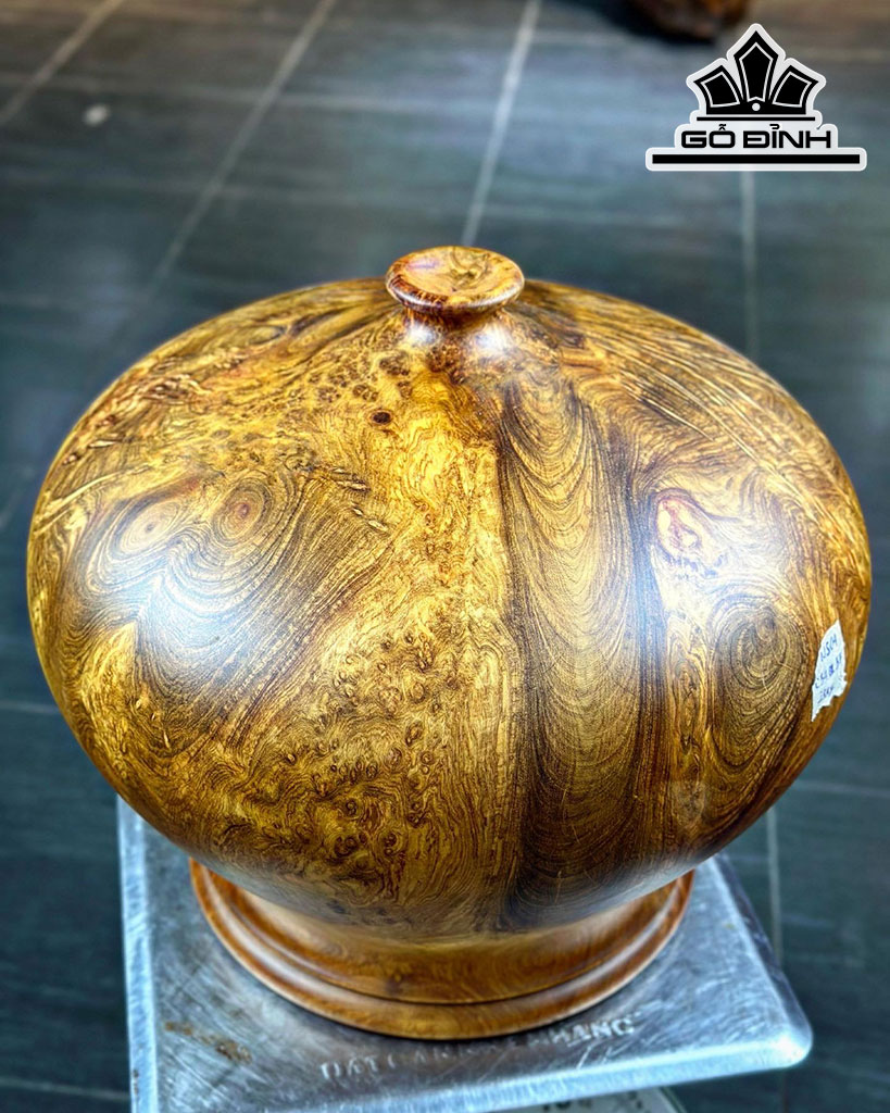 Chum Phú Quý Gỗ Nu Hương Cao 34 Đường Kính 37 (cm)