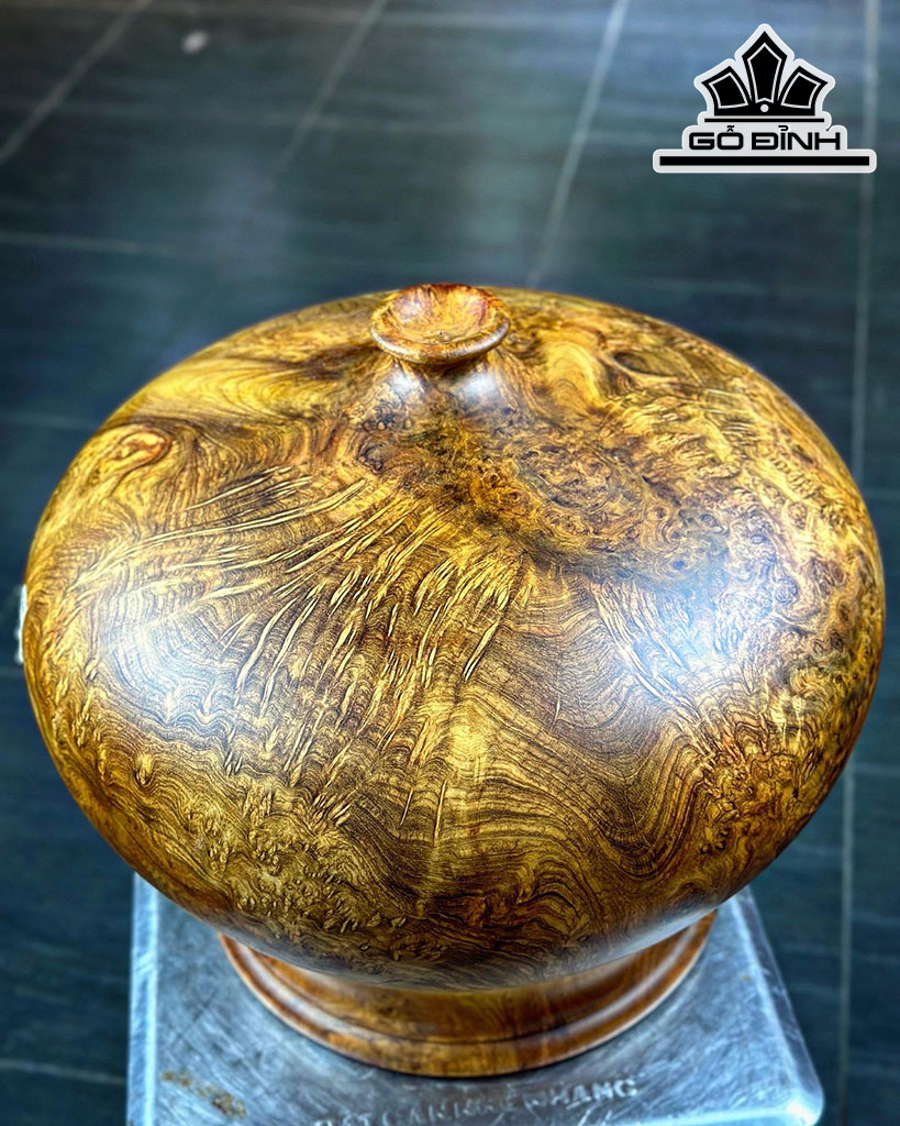 Chum Phú Quý Gỗ Nu Hương Cao 34 Đường Kính 37 (cm)