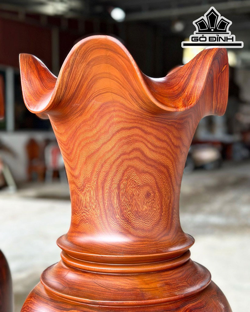 Lục Bình Gỗ Cẩm Cao 130 Đường Kính 36 (cm)