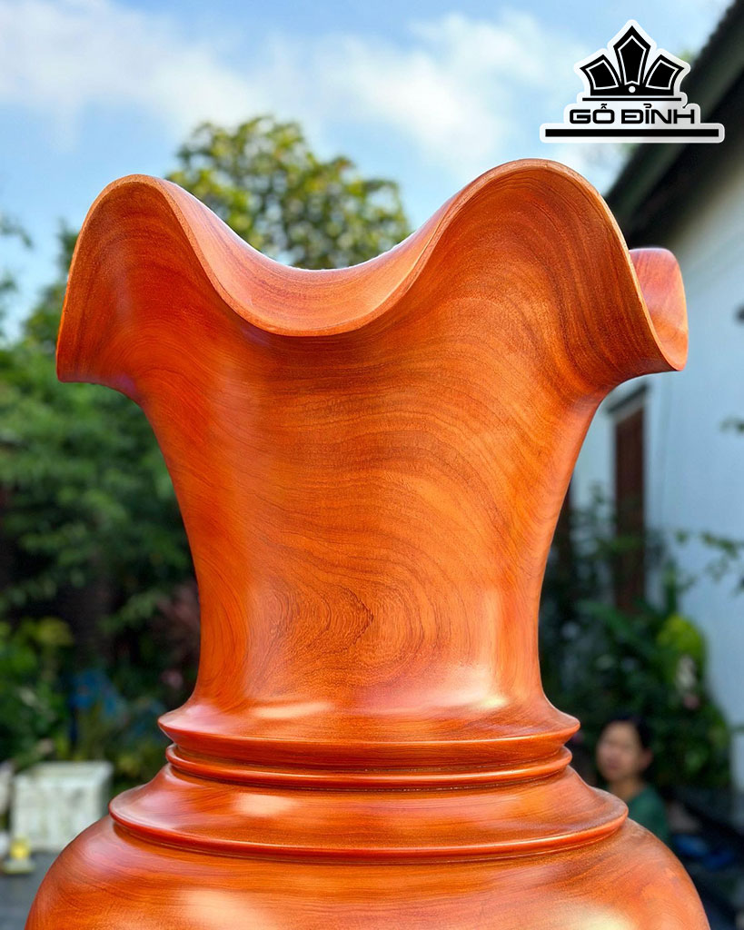 Lục Bình Gỗ Hương Cao 180 Đường Kính 57 (cm)