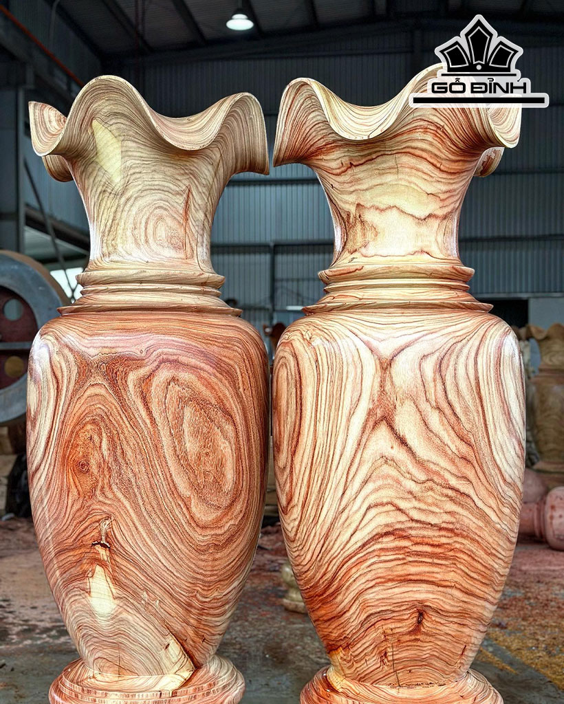 Lục Bình Gỗ Hương Cao 200 Đường Kính 64,6 (cm)