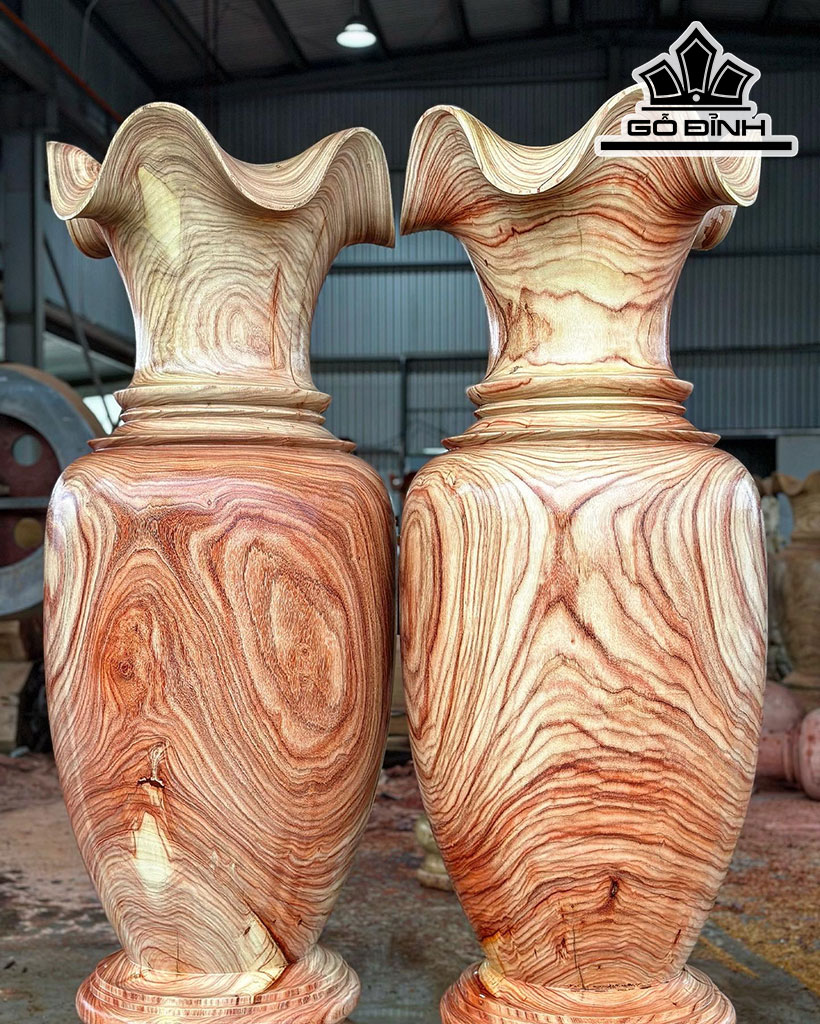 Lục Bình Gỗ Hương Cao 200 Đường Kính 64,6 (cm)