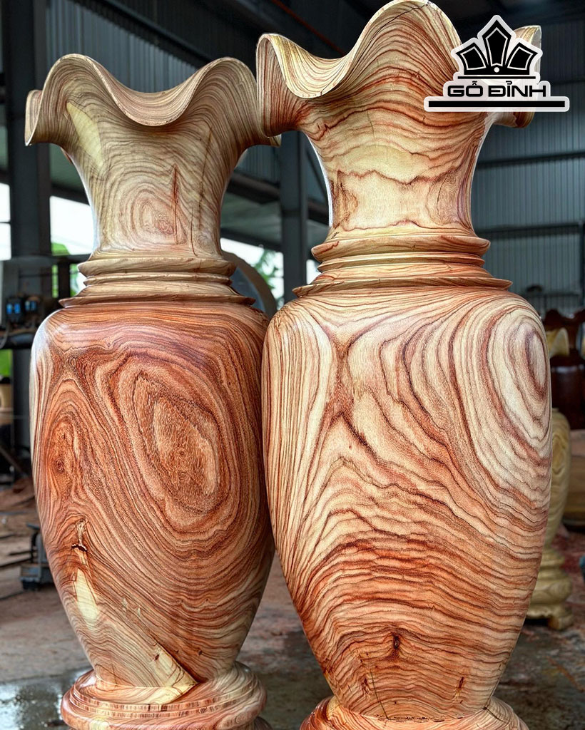 Lục Bình Gỗ Hương Cao 200 Đường Kính 64,6 (cm)