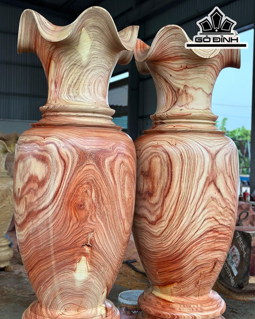 Lục Bình Gỗ Hương Cao 200 Đường Kính 64,6 (cm)