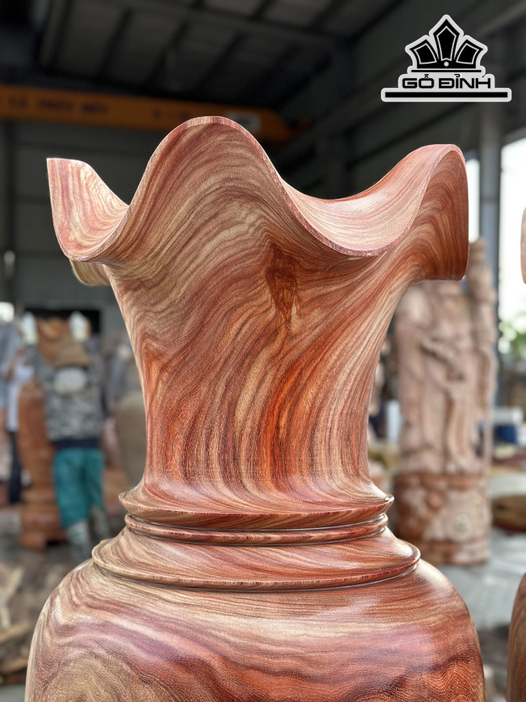 Lục Bình Gỗ Nu Hương Cao 170 Đường Kính 53 (cm)