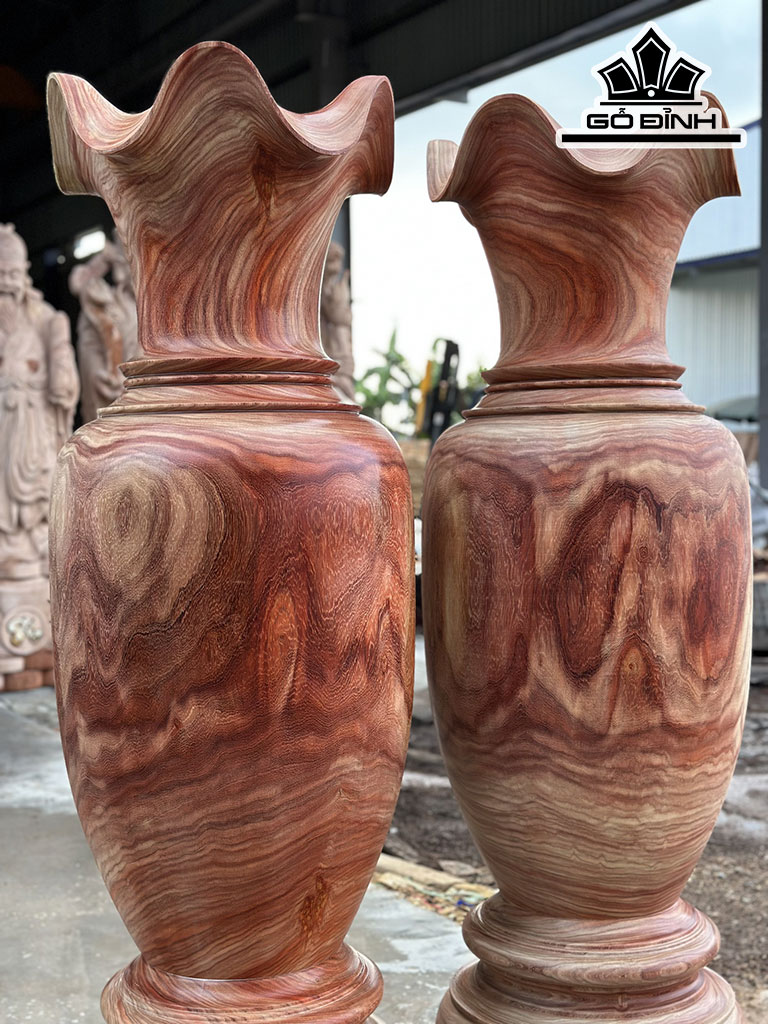 Lục Bình Gỗ Nu Hương Cao 170 Đường Kính 53 (cm)