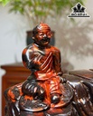 Tiểu Đồng Chăn Trâu Thổi Sáo Gỗ Trắc Cao 15 Ngang 31 Sâu 8 (cm)