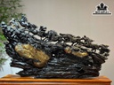 Tượng Bát Mã Gỗ Hương Ngang 40 Cao 72 Sâu 14 (cm)